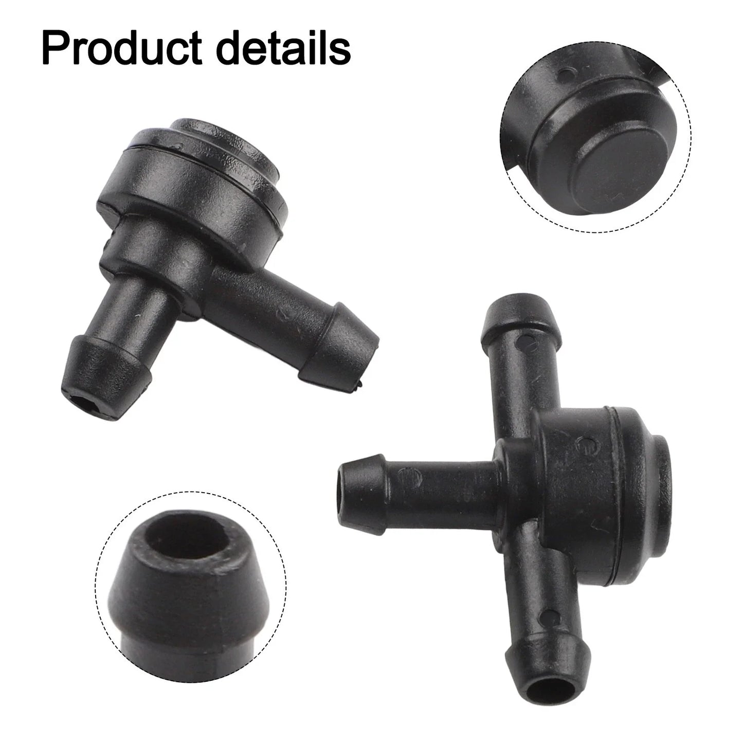 Washer Valve Set Black Plastic for C30 C70 S40 S60 S80 V50 V70 XC60