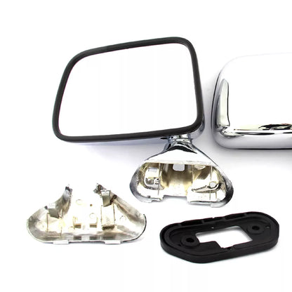 Chrome Side Door Mirrors x2 for Toyota Hilux 1988-1998
