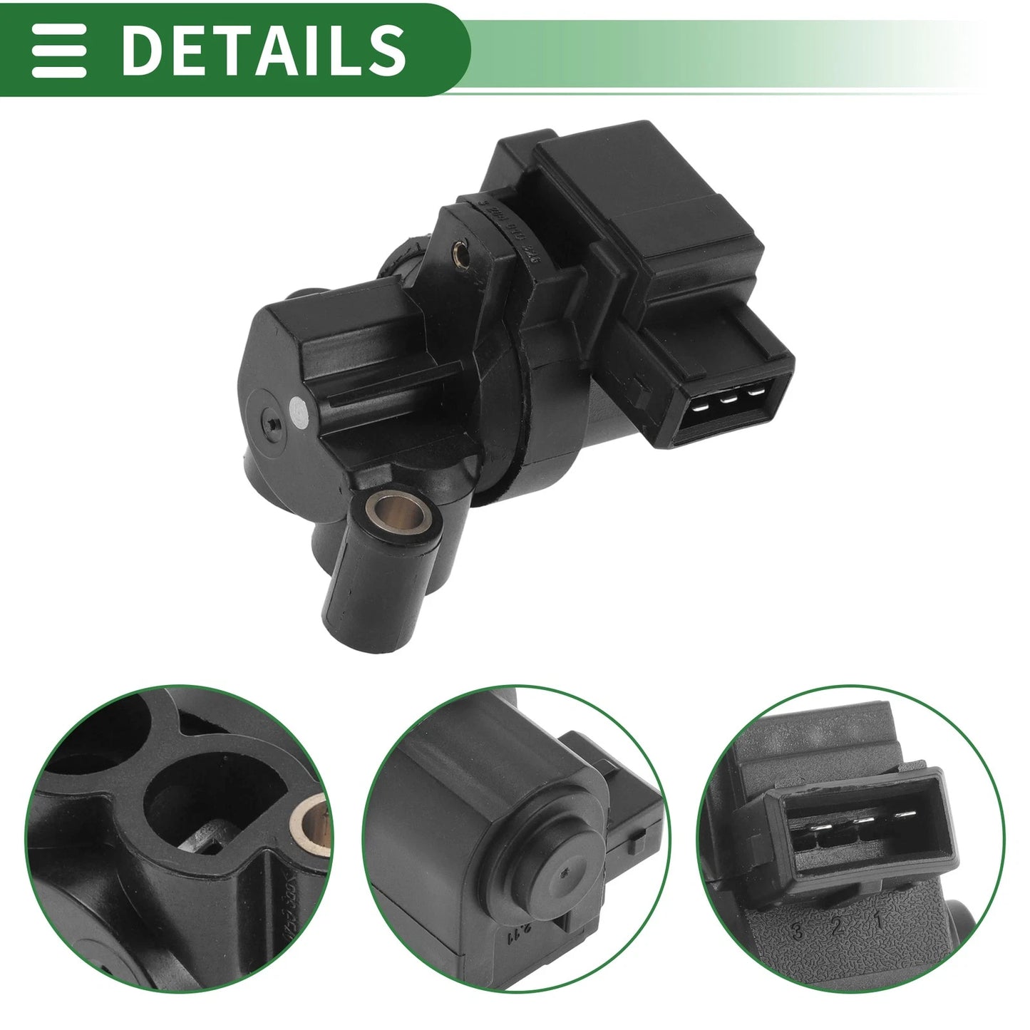 Idle Air Control Valve for Hyundai Atos (MX) 1.0 i (No. 3515002600)