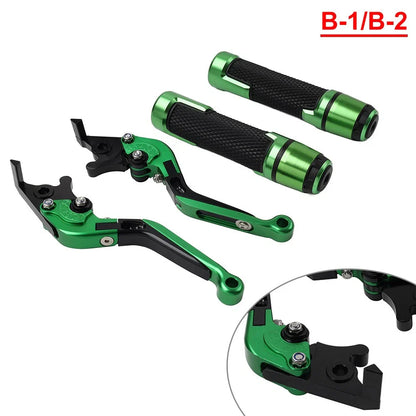 Folding Extendable Brake Clutch Levers & Handlebar Grips for BMW R1200GS (2004-2018)