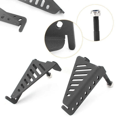2Pcs Carbon Fiber Rear Audio Speaker Ring Trim for Jeep Grand Cherokee (2011–2021)