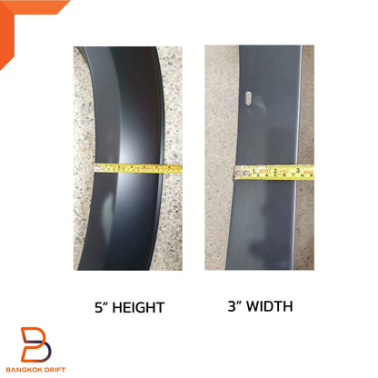 Fender Flares for Mitsubishi Triton Ute MR 2019-2023 2 Door Club Cab