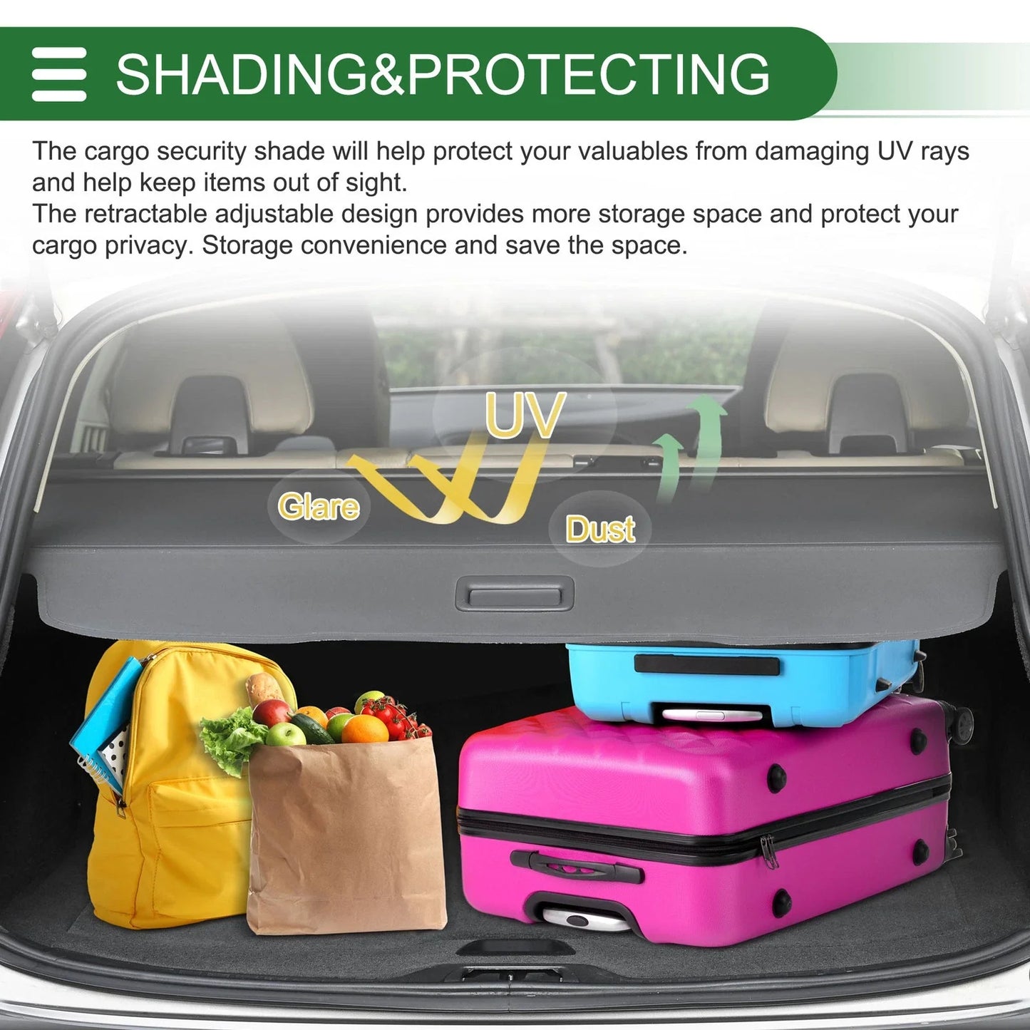 Retractable Cargo Cover for Chevrolet Orlando (2010-2018)