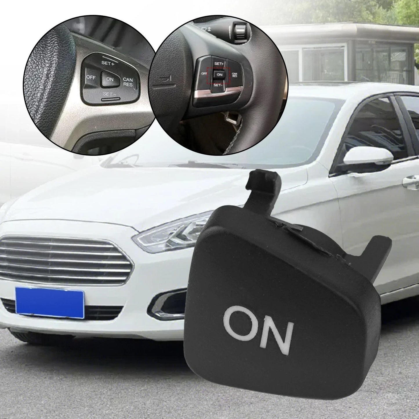 Steering Wheel Buttons Cruise Control ON 1 PCS for Ford Escort Fiesta Ecosport