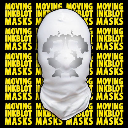 Rorschach Moving Inkblot Mask for Halloween Costume