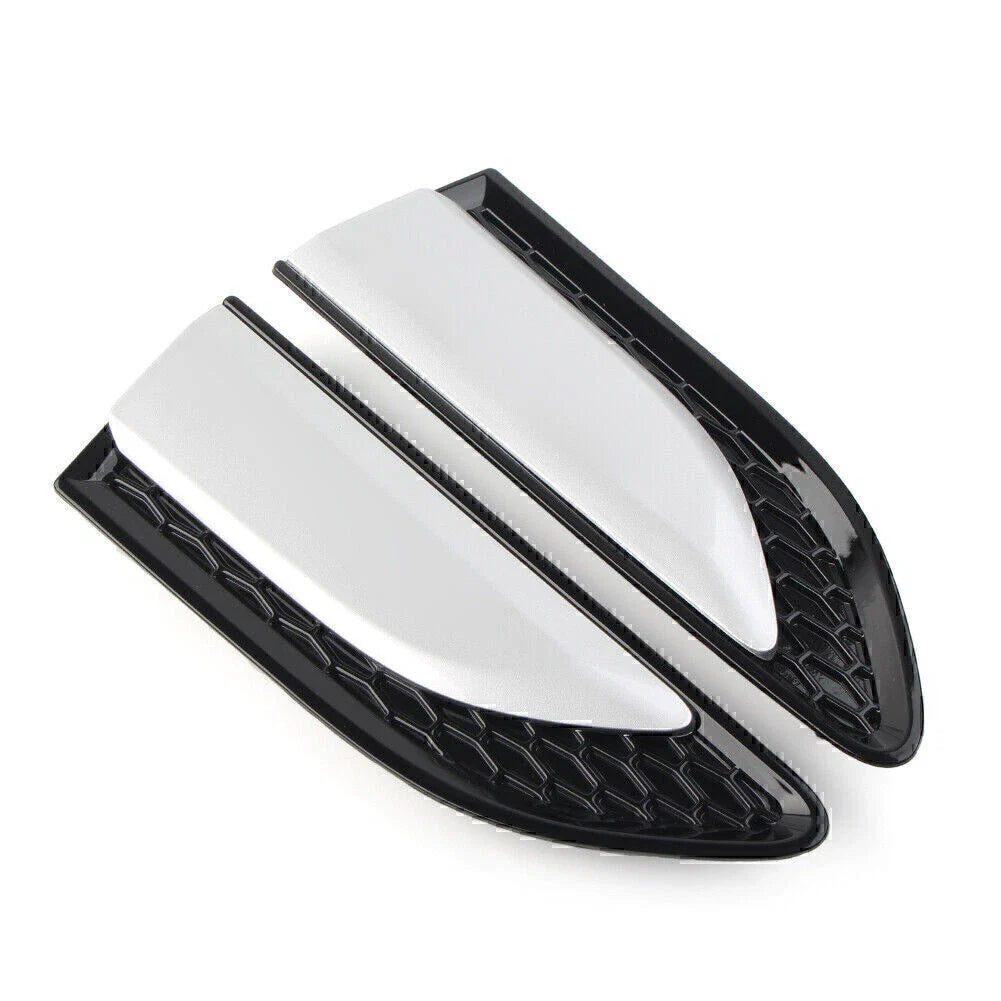 Silver Fender Vent Grille Louvers for Land Rover Discovery Sport (2015-2021)
