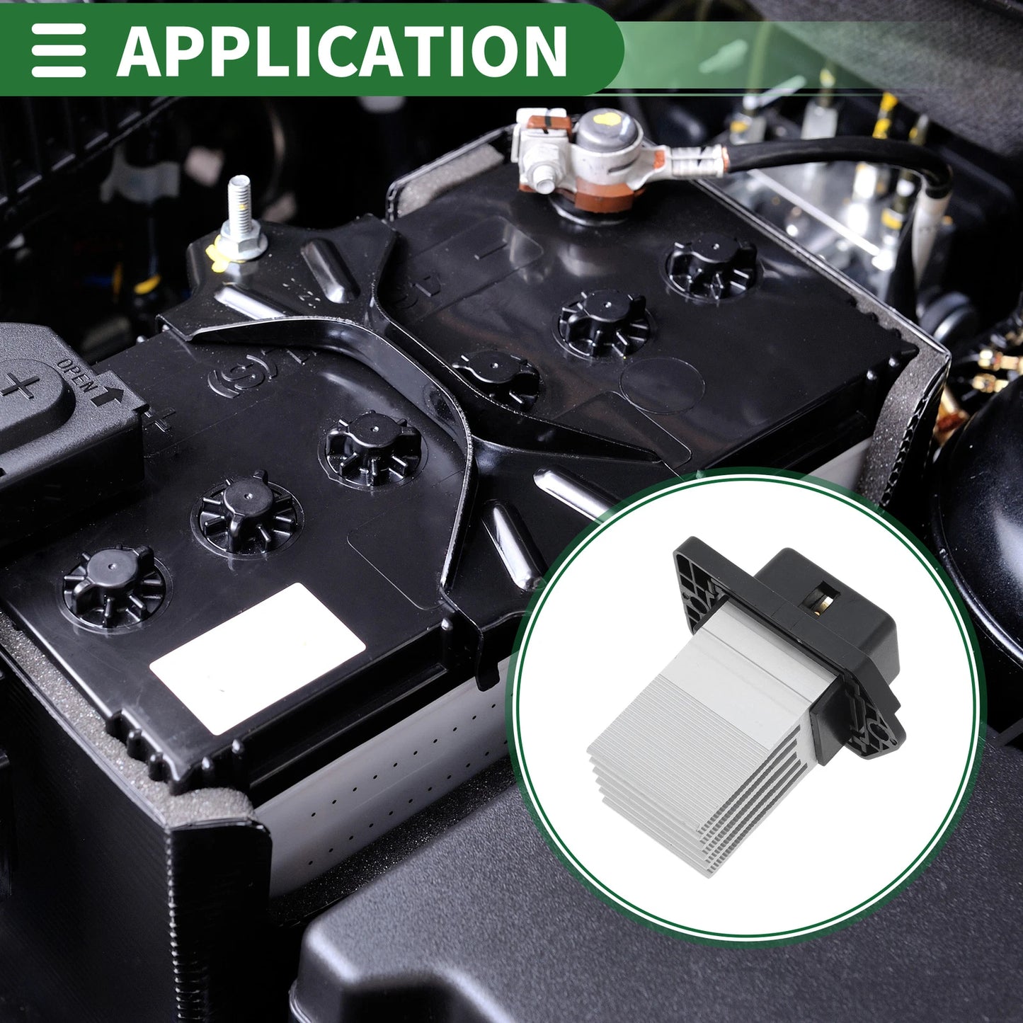 HVAC Blower Motor Resistor for Hyundai Sorento (2009–2015) NO. 971792J000