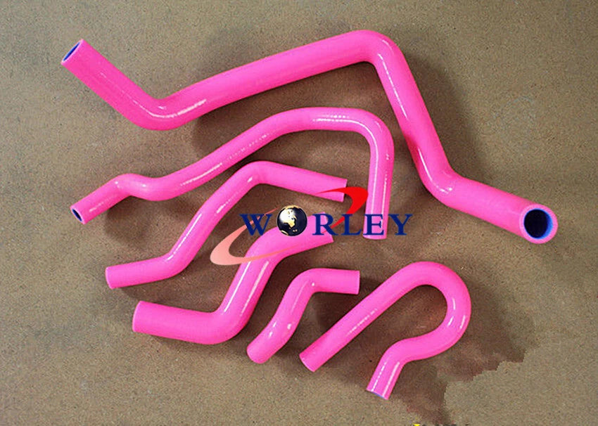 Set of 6 Silicone Radiator Hoses for Honda Civic D15 D16 (1992–2000)