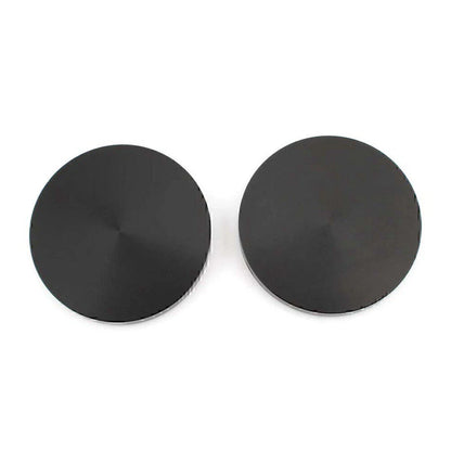 Black Handlebar Riser Top Clamp Covers for Harley Motorcycle