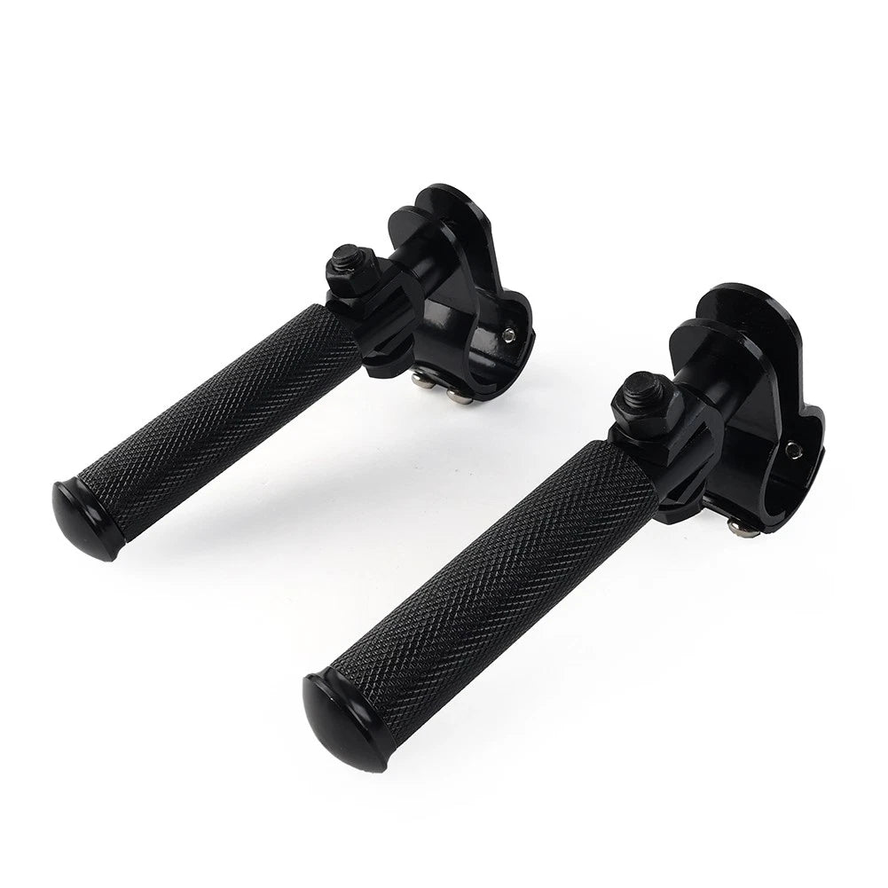 1 Pair CNC Folding Foot Pegs for Universal Motorcycle