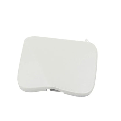 White Front Bumper Tow Hook Eye Cover for Nissan Altima (2016-2018)