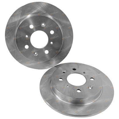 2x Rear Disc Brake Rotors for Honda City GM2 (2009–2014)