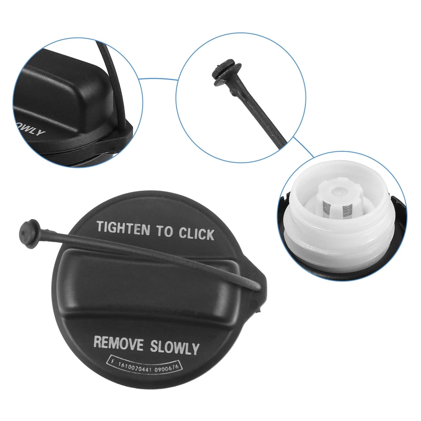 Fuel Tank Filler Cap for Honda Civic, Accord (2006-2015)