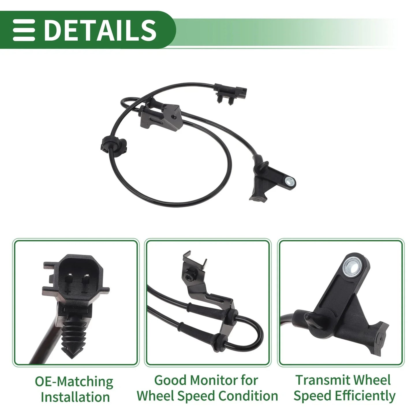 ABS Wheel Speed Sensor for Dodge Caravan Front Left (2011-2020)