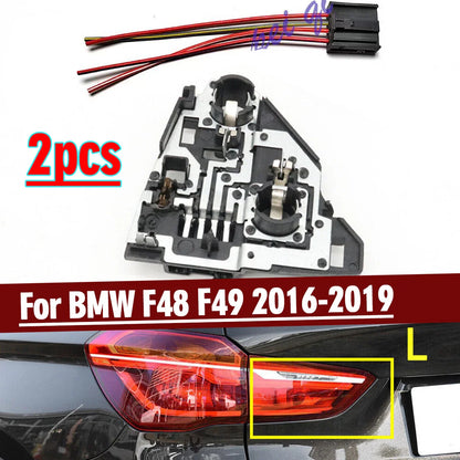 Rear Left Tail Light Bulb Holder Socket With Wire for BMW F48/F49 (2016–19)