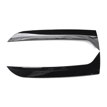 Rear Window Side Spoiler Canard Trim for VW Tiguan 2007-2016 BLACK
