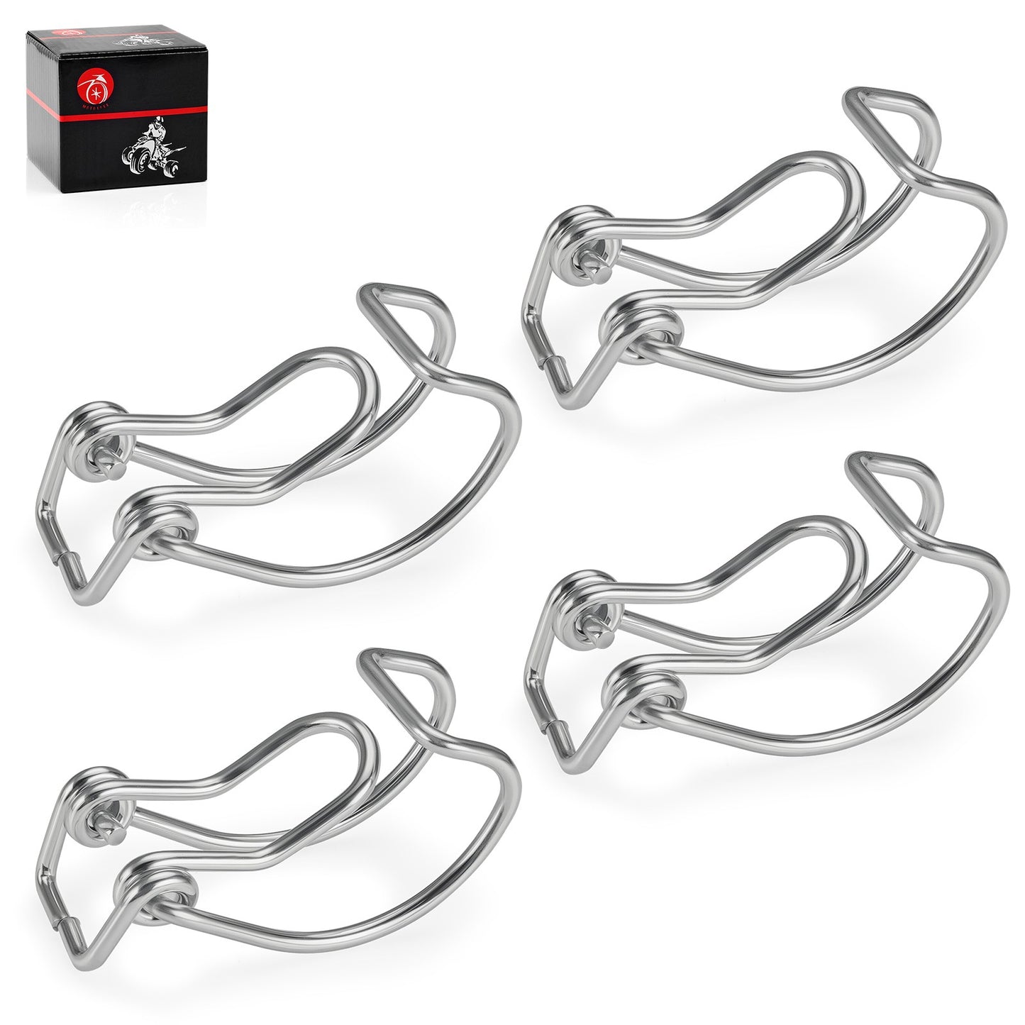 Set of 4 Airbox Clips for Polaris RZR Turbo S (2020–2021)