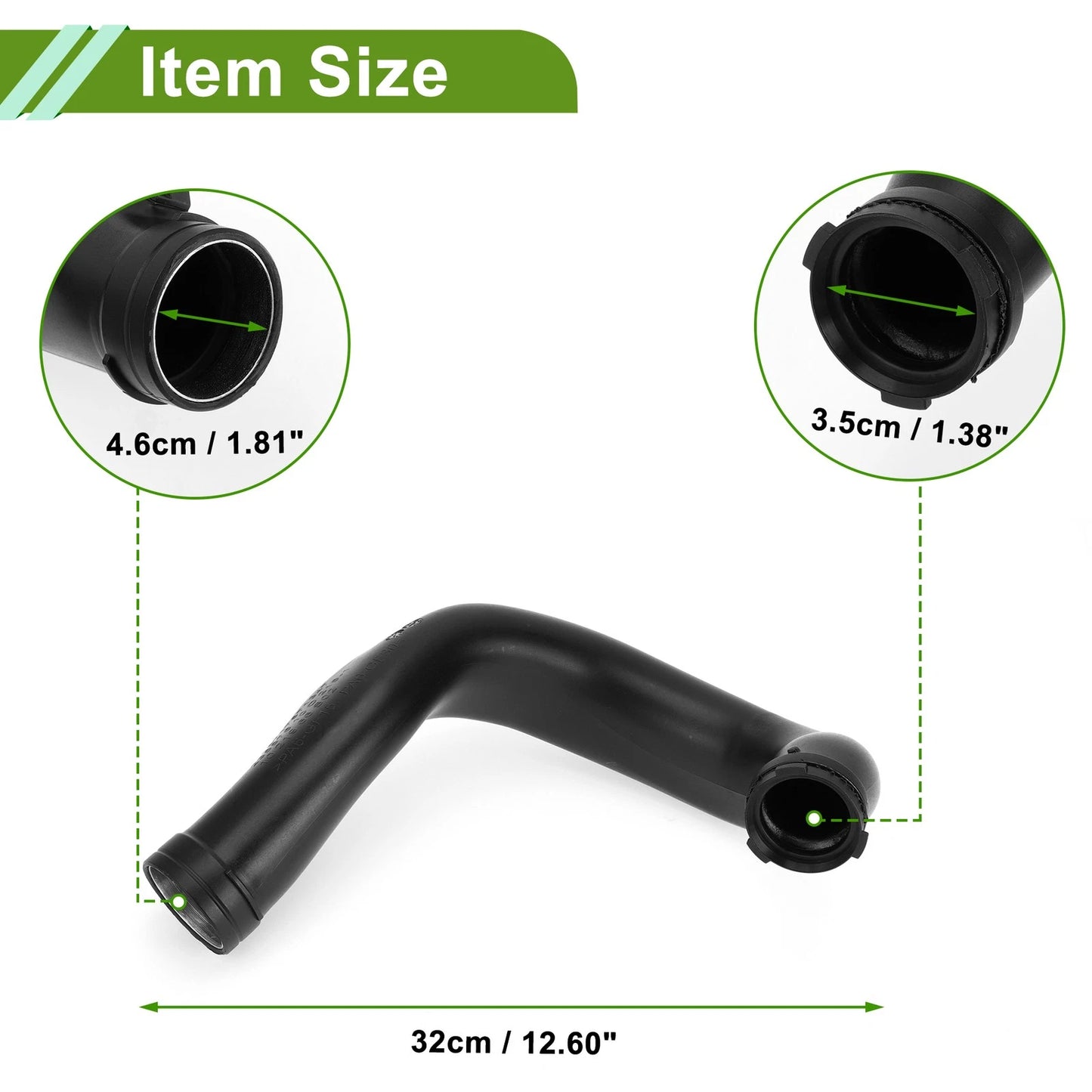 Turbocharger Tube for BMW 740i, 740Li, X6 (2008–2012) No.13717571347
