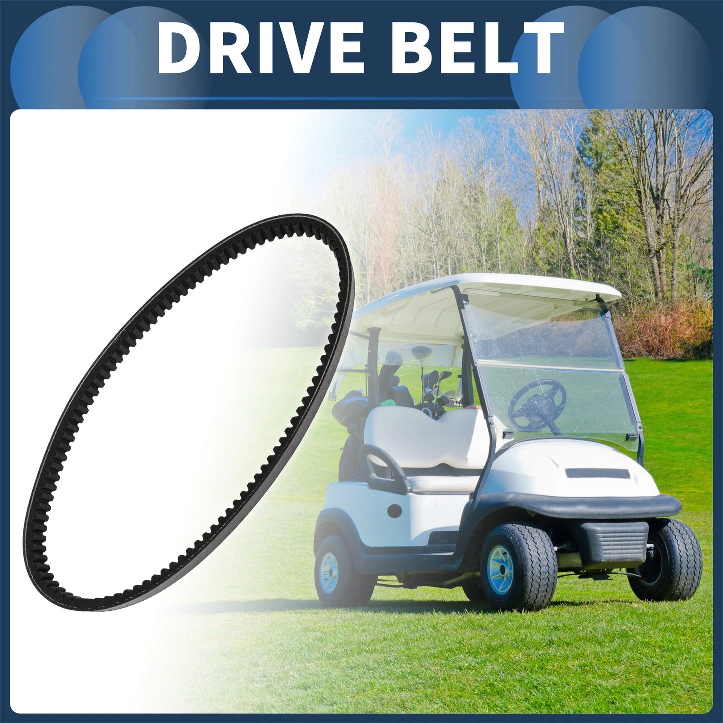 Drive Belt V-Belt for Yamaha G2 G8 G9 G11 G14 G16 G19 G20 G21 G22 (4 Cycle Gas)