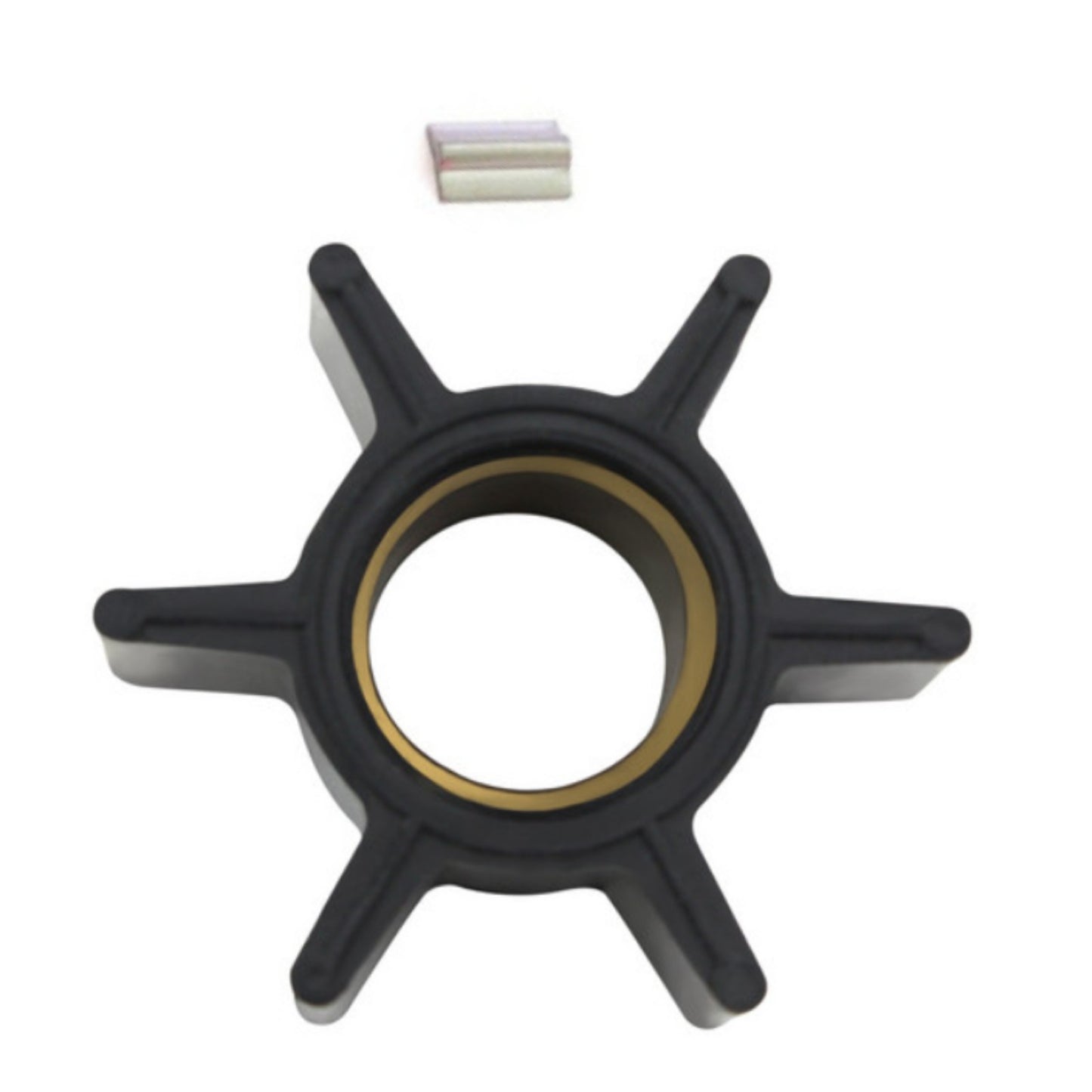 Water Pump Impeller & Key for Mercury Outboards (3.5hp–6hp)
