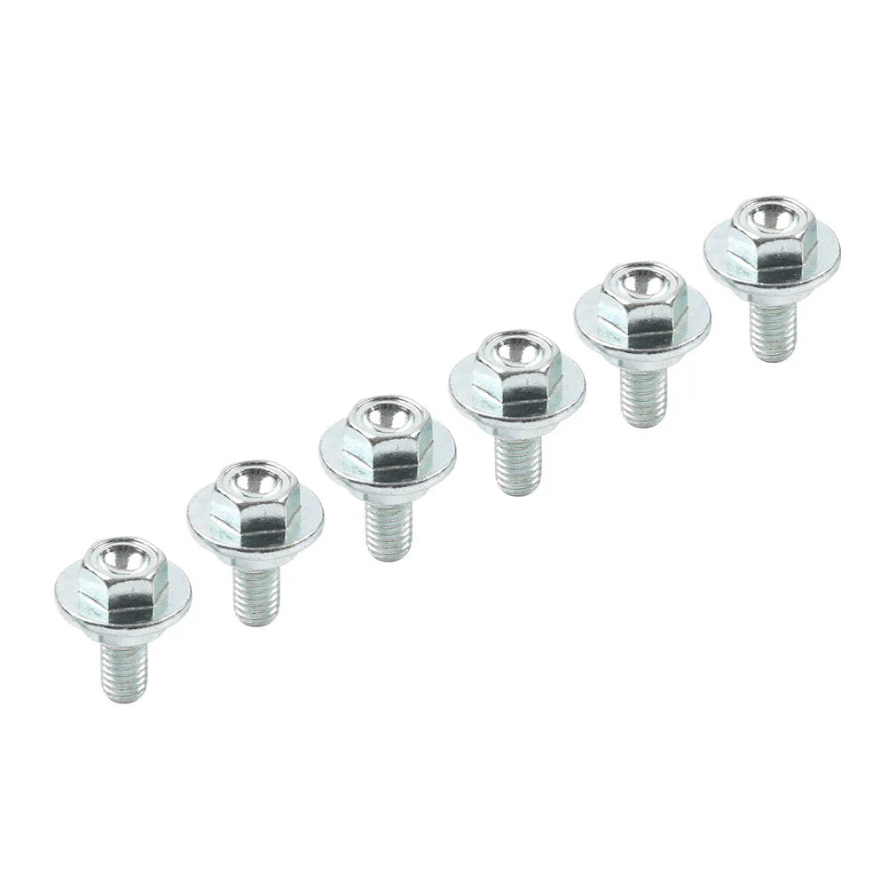 6 Pcs M5x9 Radiator Shroud Bolts for Honda CRF 250R 250X 450R 450X (2004-2023)