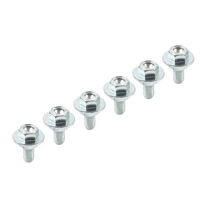 6 Pcs M5x9 Radiator Shroud Bolts for Honda CRF 250R 250X 450R 450X (2004-2023)