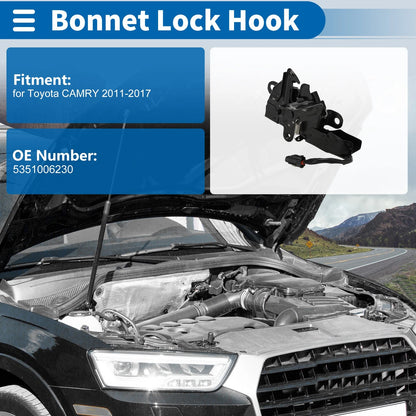 Hood Latch Assembly for Toyota Camry (2011–2017) No. 5351006230