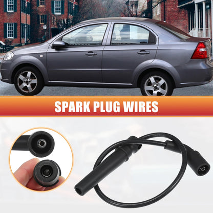 Set of 4 Spark Plug Wire Ignition Coil Cables No. 96497773 for Chevrolet Aveo (2004–2011)