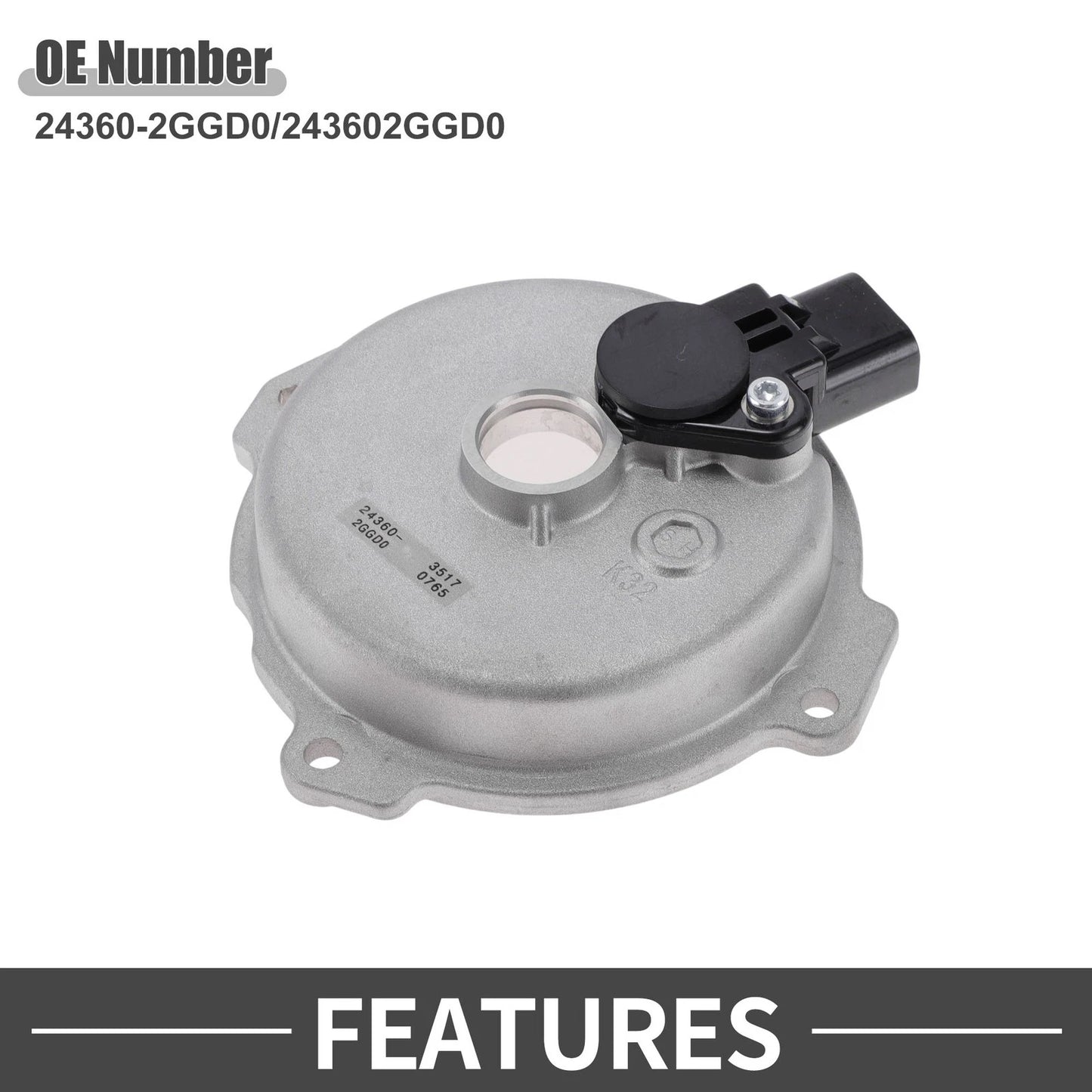 Camshaft Position Sensor for Hyundai Santa Fe Sport (2013–2019) 24360-2GGD0