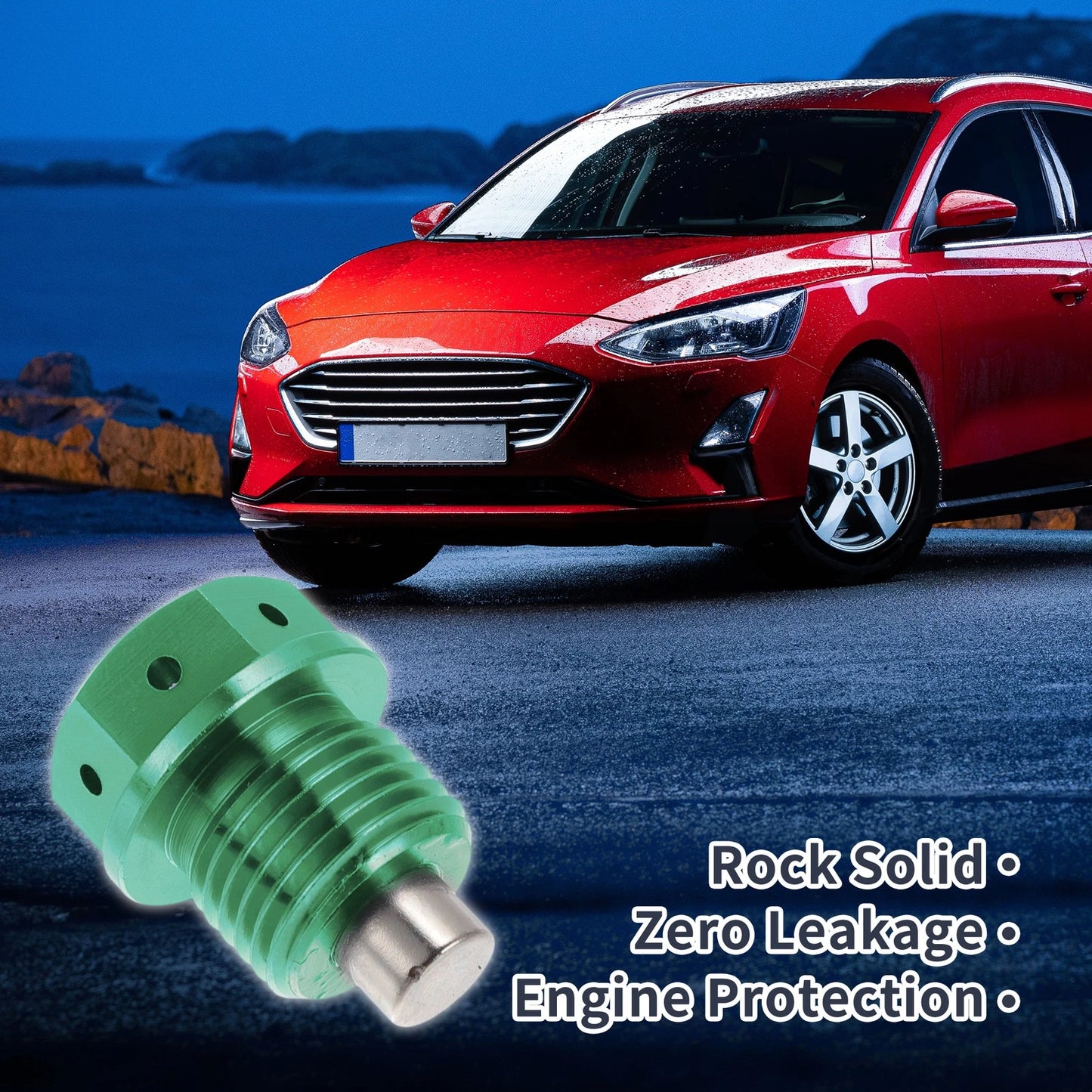 M16x1.5 Magnetic Oil Drain Plug Titanium Alloy for Universal Applications