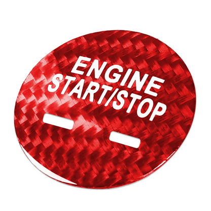 Red Engine Start Stop Button Trim for Cadillac XTS XT5 CT6 SRX CTS (2013-2020)