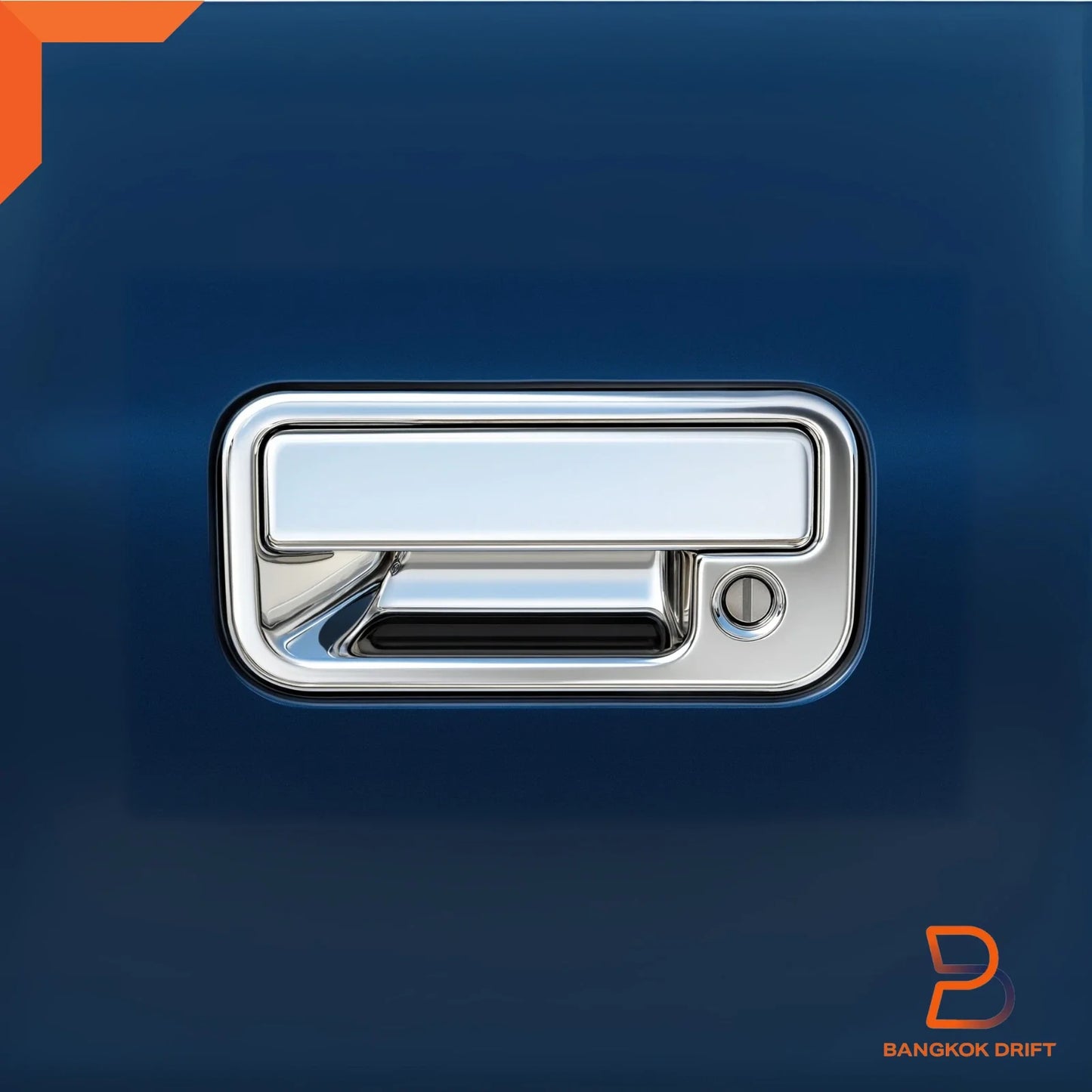 Chrome Outside Front Door Handles for Holden Rodeo TF Ute (1997-2003)