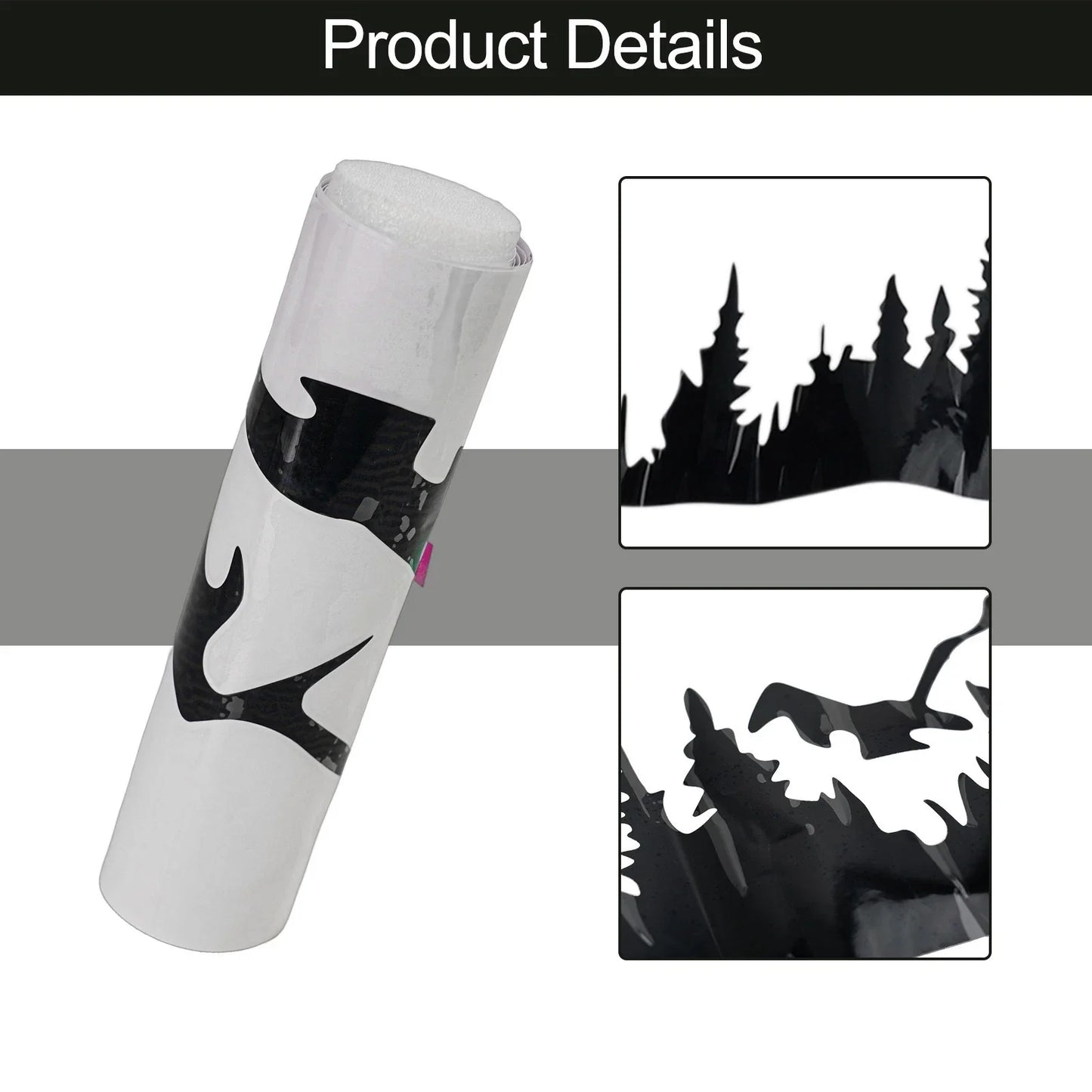 Decal Sticker 100x17CM Black Left for Truck Car Exterior Accessories