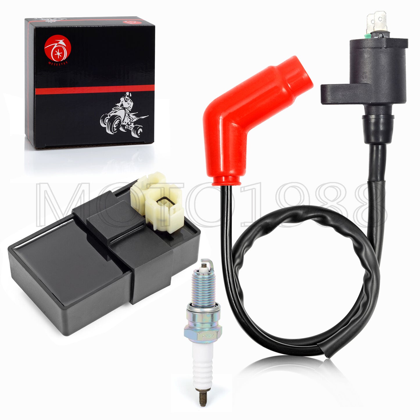 Igniter CDI Box & Ignition Coil for Honda TRX300EX (1993–2006)
