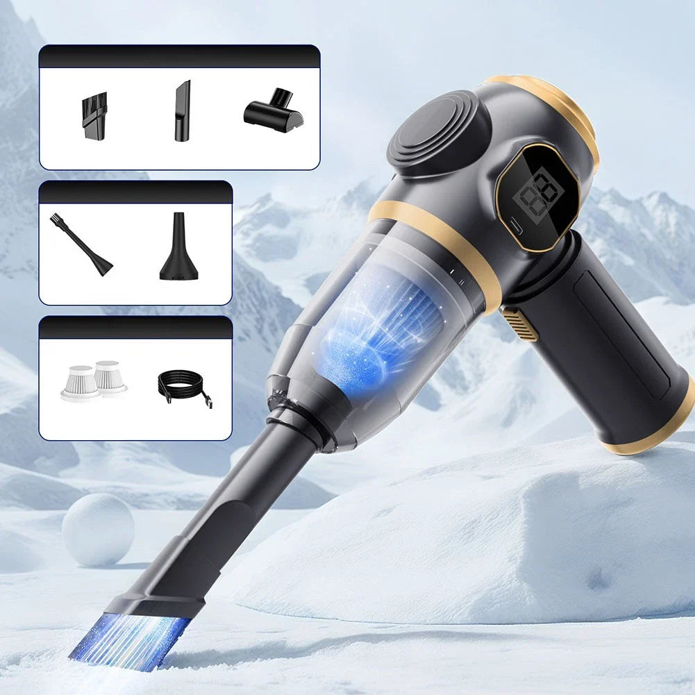 Car Vacuum Cleaner / 25KPA / High Capacity for Quick Cleanups