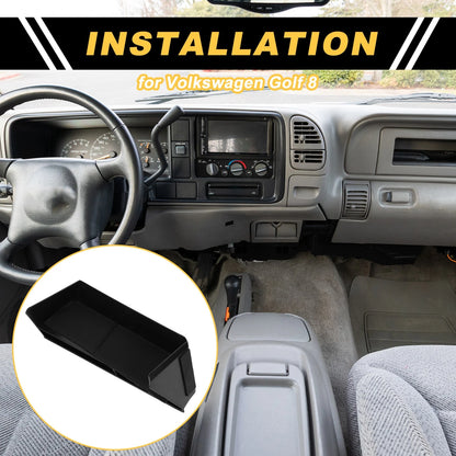 Center Console Armrest Organizer Tray for Volkswagen Golf 8 (2020–2023)