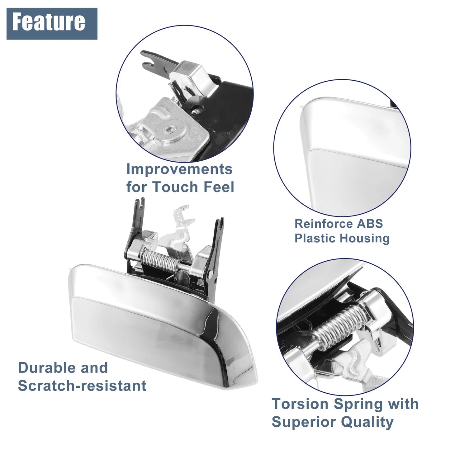 Rear Left Door Handle for Nissan Pathfinder (2005–2007)
