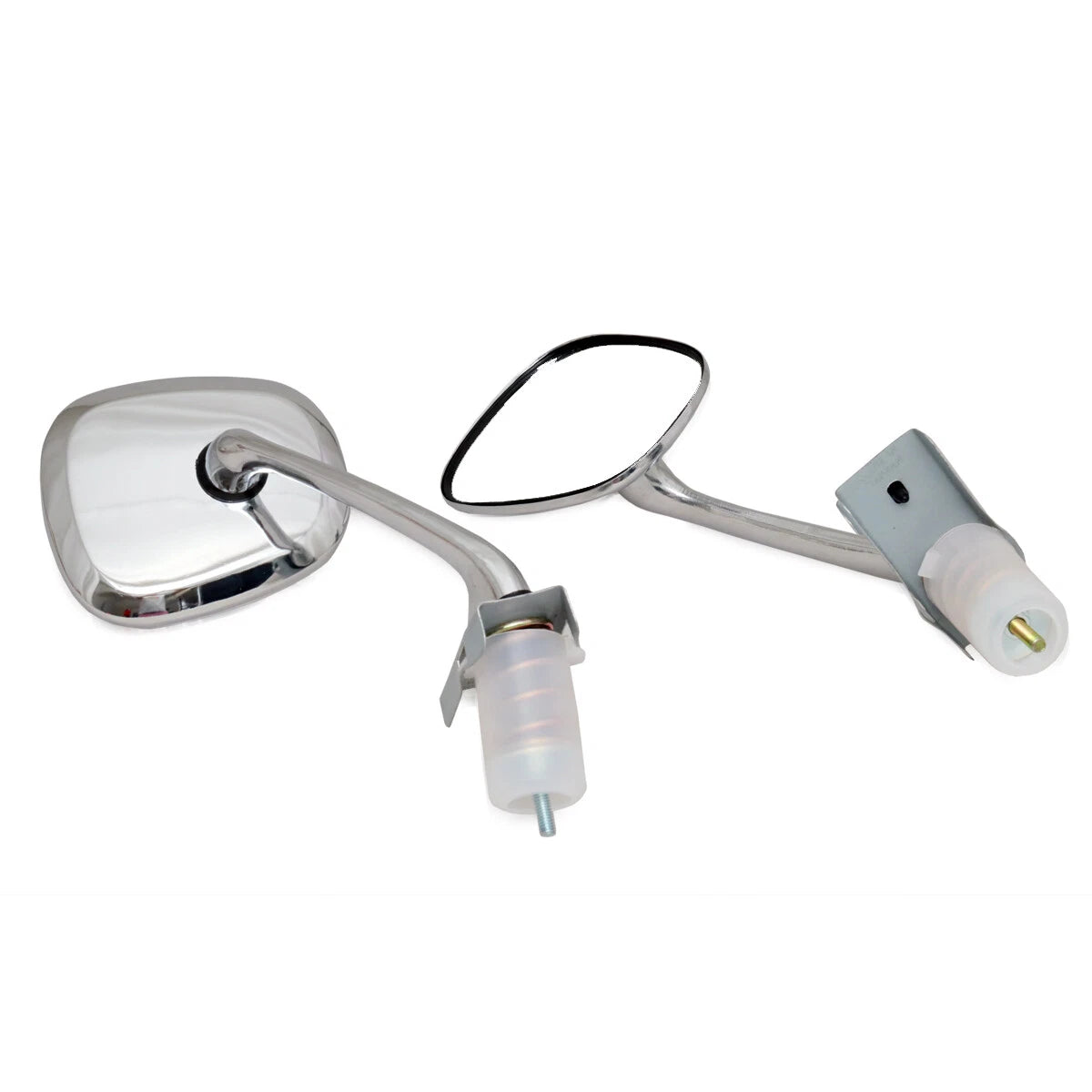 Chrome Steel Fender Mirror x2 for Mazda Capella/MX6 1966-1997