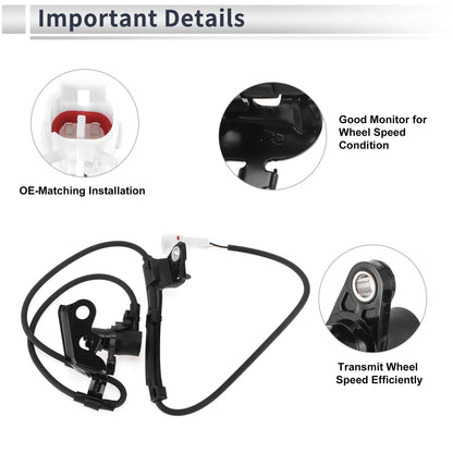 ABS Wheel Speed Sensor No. 89542-02050 for Toyota Corolla (2003–2008)