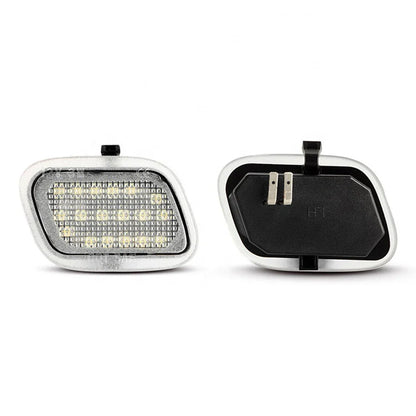 White LED Side Mirror Puddle Lights Ford F-150 (2015–2022)