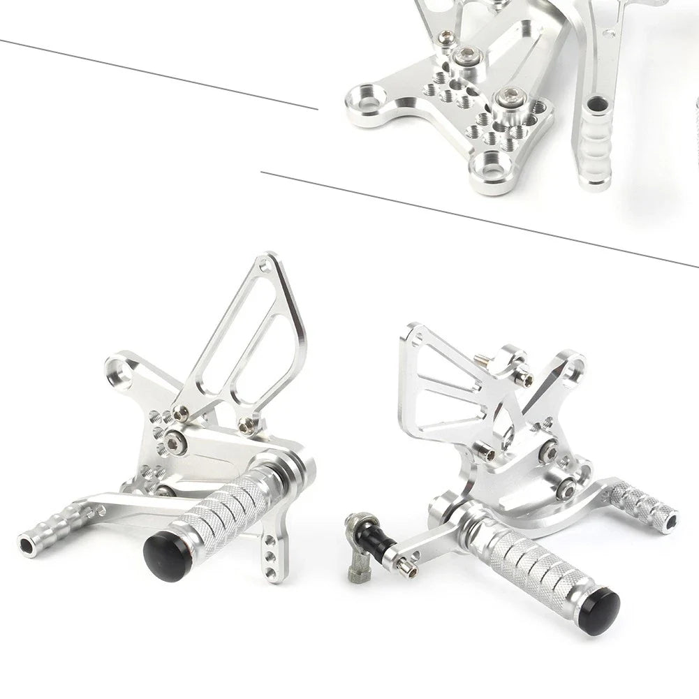 CNC Adjustable Rearset Footpegs for Honda NSF100 NSR50