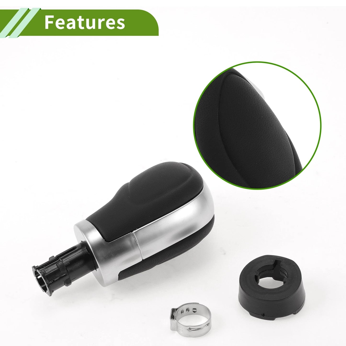 Automatic Gear Shifter Knob for VW Tiguan (2009–2024) Plastic