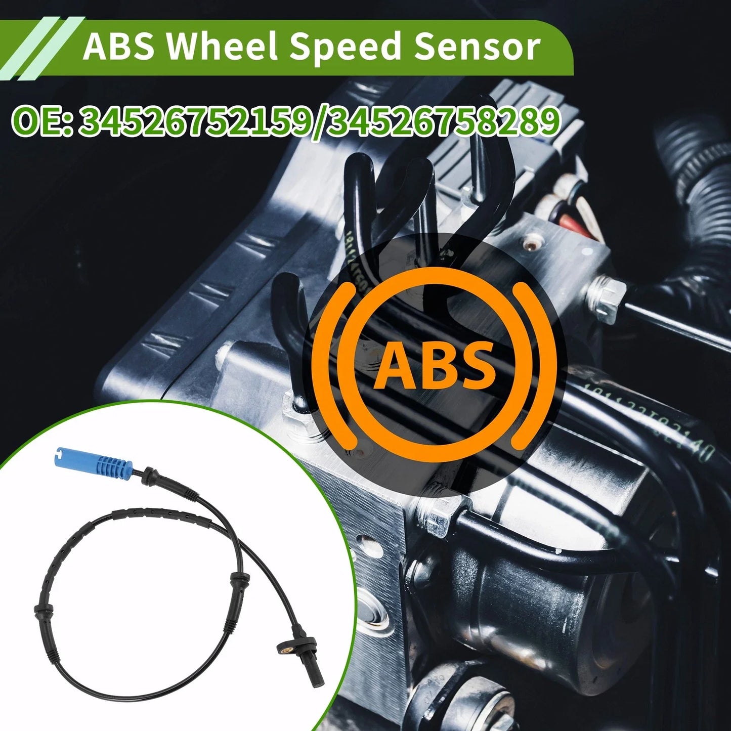ABS Wheel Speed Sensor for BMW 745Li (2002-2003) V8 4.4L