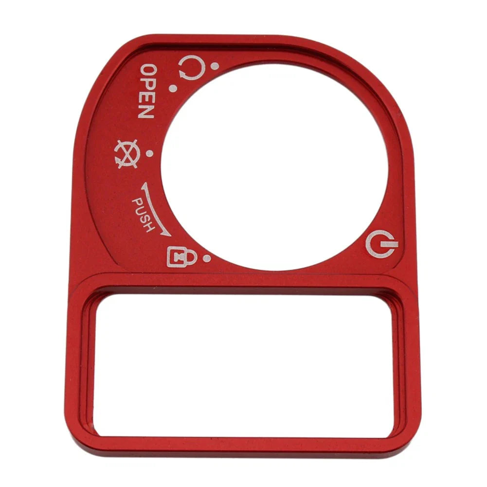 Ignition Lock Switch Cover Trim Red for Honda PCX160 150 125 ADV150 (2021-2023)
