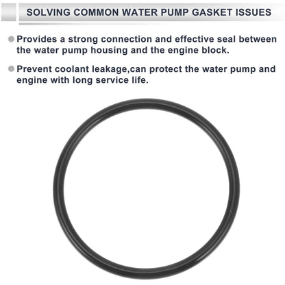 Water Pump Housing O-Ring for Honda Civic 2015-2020 Rubber 1 x Engine Seal