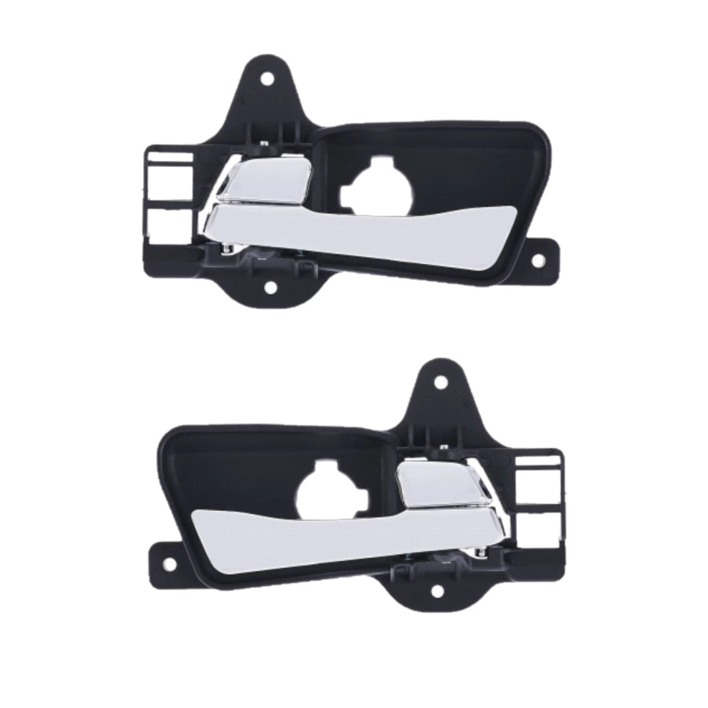 Set of 2 Chrome Inner Door Handles for Hyundai i30 (2007–2012)