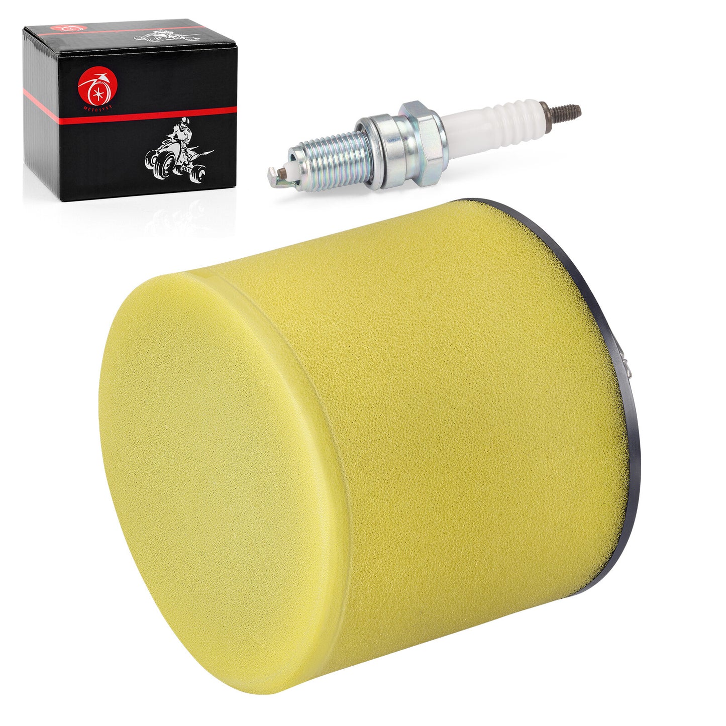 Air Filter and Spark Plug for Honda TR200 Fat Cat (1986–1987)