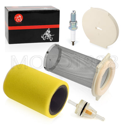 Air Filter End Cap Kit for Yamaha Moto 4 YFM350ER YFM250 (1987–1995)