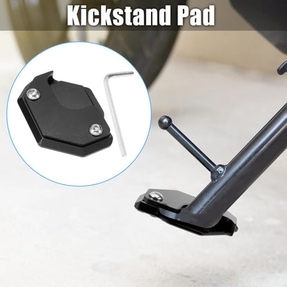 Set of 1 Aluminum Alloy Kickstand Pad for Honda Motorcycle