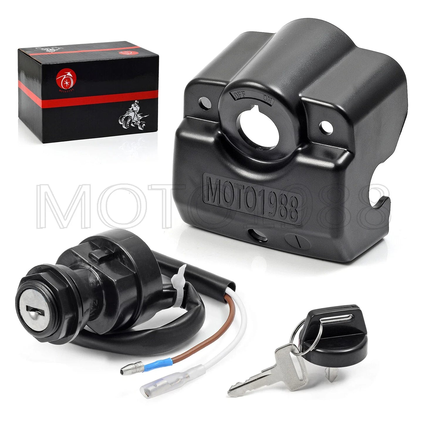 Handlebar Dash Cover Ignition Key Switch for YAMAHA Blaster 200 (1992–2006)